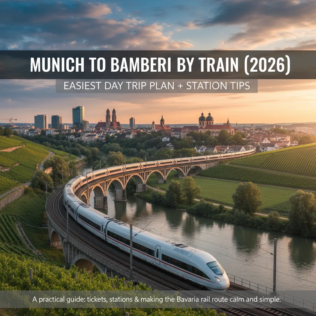 Munich to Bamberg by Train 2026: Day Trip Plan