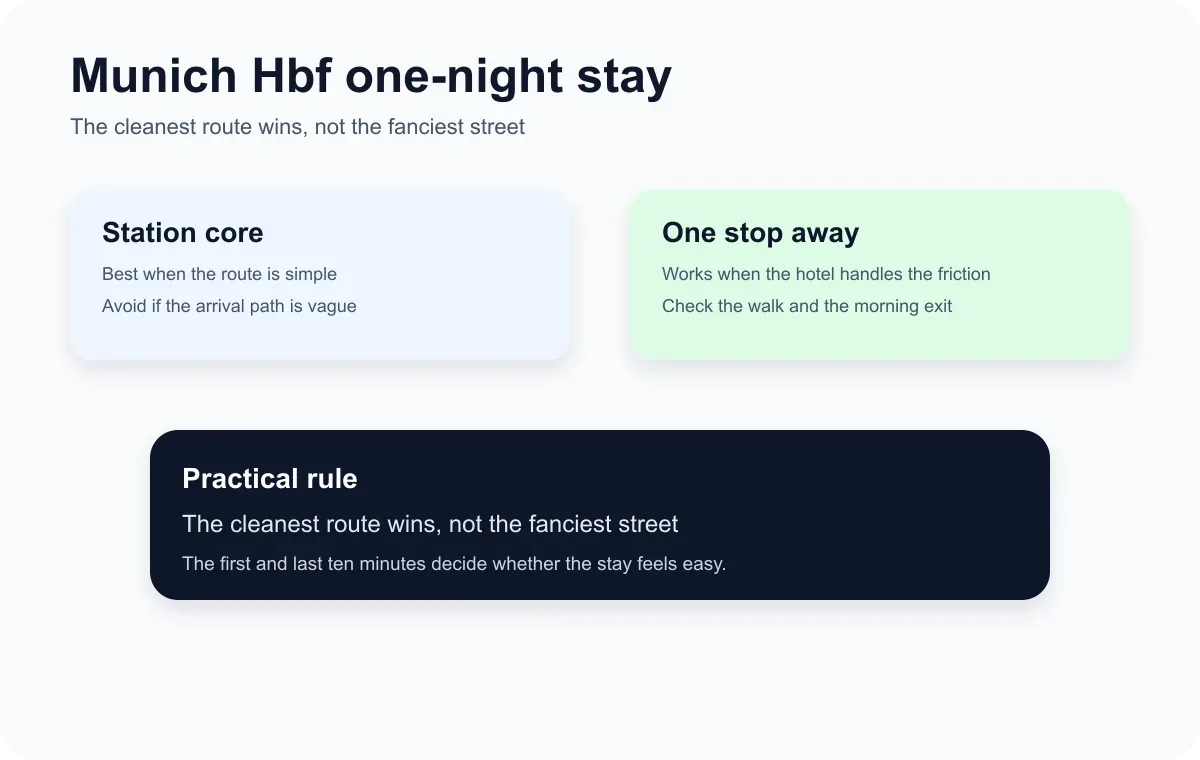 Munich Airport taxi rank and transport options decision guide