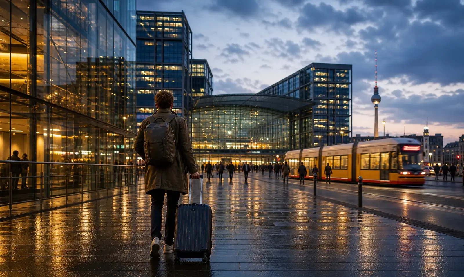 Vom Berliner Hbf zum Hotel 2026