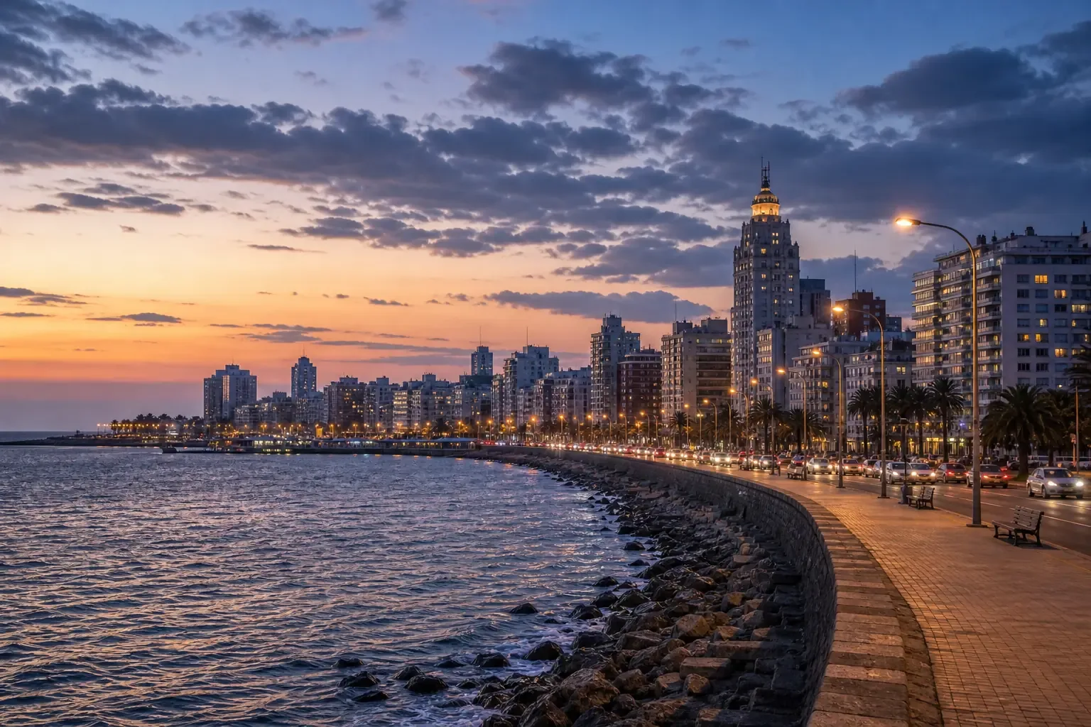 Montevideo Station to Waterfront Hotels 2026: Walk or Taxi?