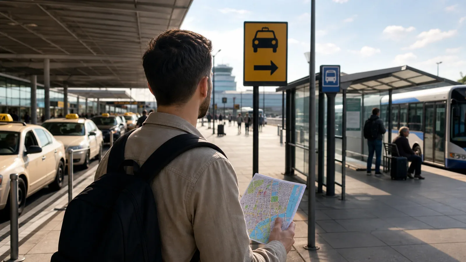 Practical airport Wi-Fi fallback travel planning
