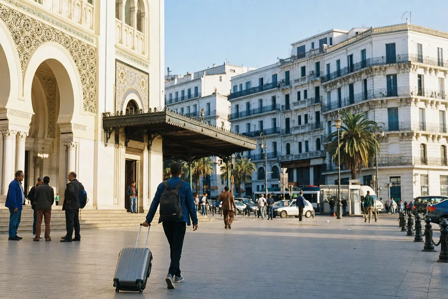 Algiers Agha Station Hotels: Walk or Taxi to Central Areas?